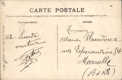 CPA Avion Aviation Paulhan sur biplan Voisin