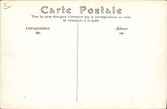 CPA Avion Aviation Premier voyage en aeroplane Farman se rend au camp de Chalons a Reims Pres du canal de la Marne Aisne