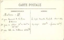 VINTAGE POSTCARD Plane Aviation About fifteen Aviation Le Havre Trouville Deauville