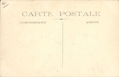 VINTAGE POSTCARD Plane Aviation Marseilles Cheuret Aviation on its biplane