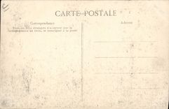 VINTAGE POSTCARD Plane Aviation Great week of aviation Van Den Born in full flight on Driving Farman biplane Gnome