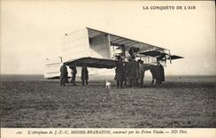 CPA Avion Aviation Aeroplane de JTC Moore Brabazon construit par les freres Voisin