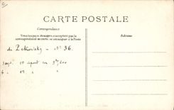 VINTAGE POSTCARD Plane Aviation De Petrowsky on biplane To summon