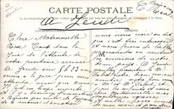 VINTAGE POSTCARD Plane Cannes Aviation Great week of aviation March 27th, 3 April 1910