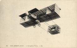 VINTAGE POSTCARD Plane Aviation Our Airplanes the Close Airplane