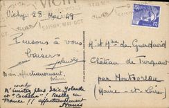 CPA Vichy Le Bassin Dans Les Nouveaux Parcs