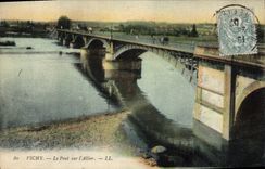 CPA Vichy Le Pont Sur I'Allier
