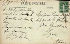 VINTAGE POSTCARD Vichy the Street Of the Casino And Galleries Covered