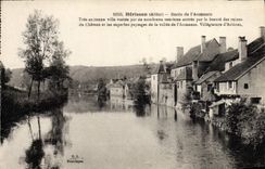 CPA Herisson Bords De I'Aurnance