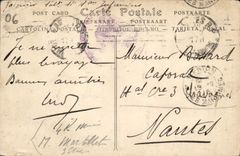 CPA Menton Vue Prise De La Frontiere Italienne