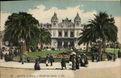 CPA Mont Carlo Facade Du Casino