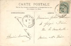 CPA Ile Saint Marguerite Le Fort Bateau