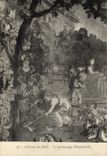 CPA Chateau de Pau Le Jardinage Tapisserie 