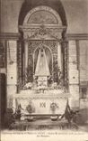 VINTAGE POSTCARD Interieur of the church of Vichy Rules miraculous of Notre Dame of the Patients