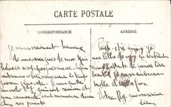 POSTAL Nevers de la VENDIMIA el St Cyr de la iglesia de la catedral el Apse