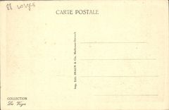 VINTAGE POSTCARD Contrexeville Court Of the Mineral-water Establishment