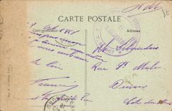 VINTAGE POSTCARD Melun Prefecture