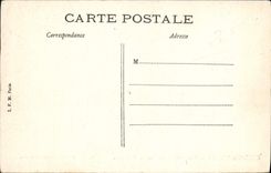 VINTAGE POSTCARD Nogent Rotrou Main door of the Castle