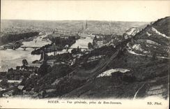 CPA Rouen Vue Generale Prise De Bon Secours