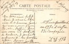 VINTAGE POSTCARD Birthday Sheep