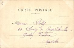 CPA Bateau Exercice de canonnage Couronnee