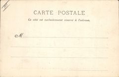 VINTAGE POSTCARD Bateau French Marine Operates for the setting with the water of the steam-launch