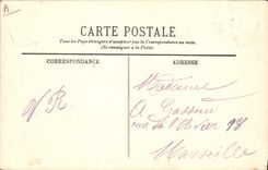 VINTAGE POSTCARD Juan Boat the Pines Company of unloading making the exercise