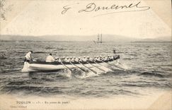 CPA Bateau Toulon En cours de joute 
