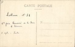 VINTAGE POSTCARD Plane Aviation Great week of aviation the monoplane Bleriot Leblanc