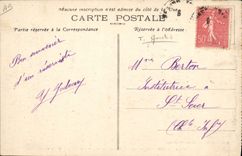 CPA Avion Aviation Camp militaire de Souge Un avion