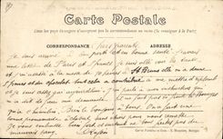 CPA Avion Aviation Avord Centre militaire d'aviation Un atterrissage 