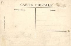 VINTAGE POSTCARD Avion Aviation Bleriot Monoplane controls by Garros