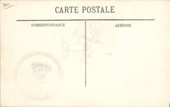 CPA Avion Aviation Alfred Leblanc sur monoplan Bleriot