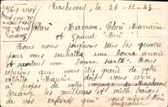 CPA Bonne Annee Fleurs