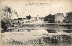 VINTAGE POSTCARD Hamonville Route the Veined ones has Hamonville