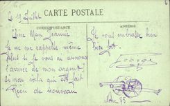 POSTAL de la VENDIMIA pesada el castillo y el pico de Jer