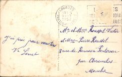 POSTAL de la VENDIMIA pesada las cuestas de la explanada de la basílica