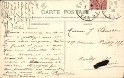 VINTAGE POSTCARD Warship Exercices of Gymnastics has edge