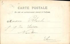 CPA Bateau de guerre Marins nettoyant leur navire