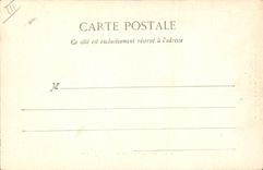 VINTAGE POSTCARD Warship Exercise of gun of 65mm