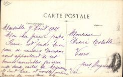 VINTAGE POSTCARD Avion Aviation Great festivals of Brindejonc aviation of Crushed