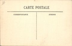 VINTAGE POSTCARD Plane Aviation Bleriot Airplane in full flight Coach Plow Horse