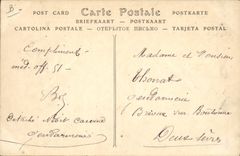 CPA Avion Aviation Vol de Louis Bleriot sur monoplan Bleriot 