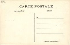 VINTAGE POSTCARD Plane Aviation Farman Aviator on Farman airplane