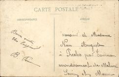 VINTAGE POSTCARD Seen Mount St Michel of the Toul District