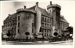 MODERN CARD Angouleme Town hall and the New Public garden