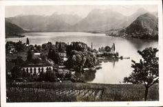 CPM Lac D'Annecy Tallires Hotel de L'Abbaye