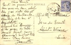 CPA Lac l'Annecy Le Chateau De Duingt