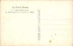 POSTAL MODERNA Grenoble el Eynard Saint la taza y el Isere