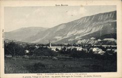 VINTAGE POSTCARD St Andre the Alps View Village of Walls Mountain of Vauclose Chamatte